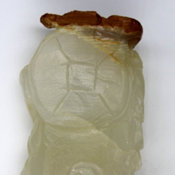 Antique Chinese Soapstone Sculpture - God of Wealth - Picture 9 of 12